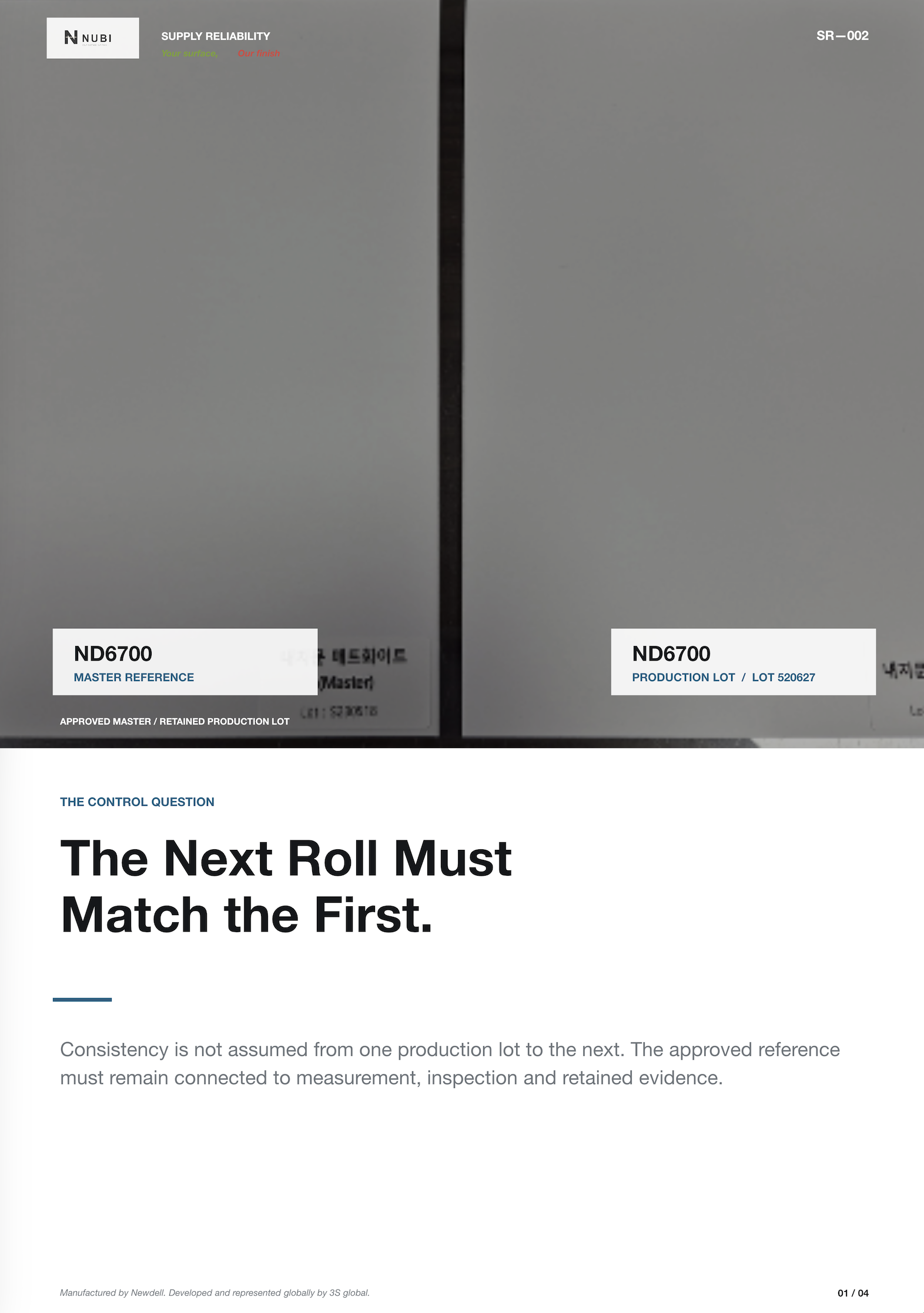 The Next Roll Must Match the First., page 1